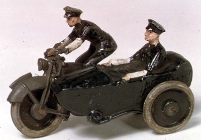 Model of Motorcycle, c.1938 by English School